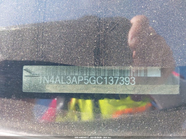 1N4AL3AP5GC137393 Nissan Altima 2.5 S