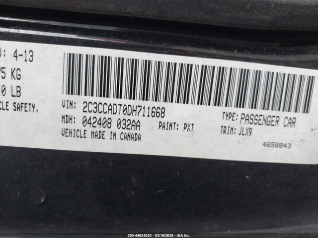 2013 CHRYSLER 300C 2C3CCADT0DH711668 Photo 8