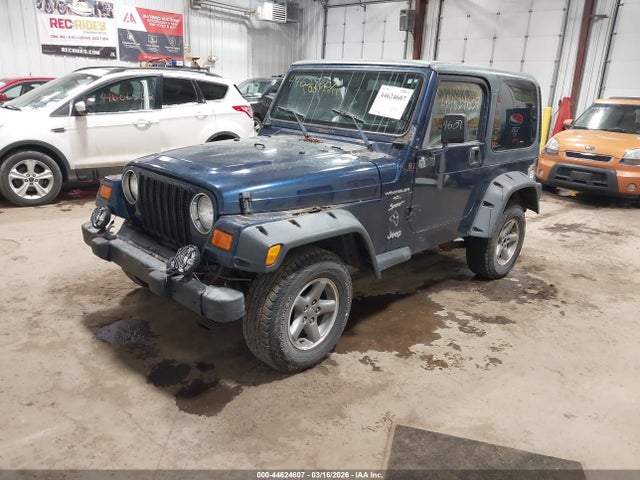 44624607 :رقم المزاد ، 1J4FA49S7YP732044 vin ، 2000 Jeep Wrangler Sport مزاد بيع