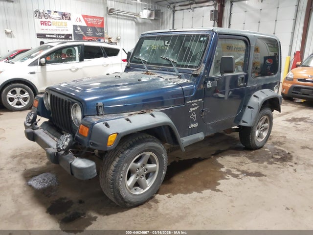 44624607 :رقم المزاد ، 1J4FA49S7YP732044 vin ، 2000 Jeep Wrangler Sport مزاد بيع