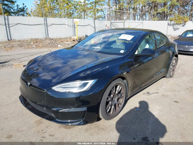 44624614 :رقم المزاد ، 5YJSA1E56MF428517 vin ، 2021 Tesla Model S Long Range Dual Motor All-wheel Drive مزاد بيع