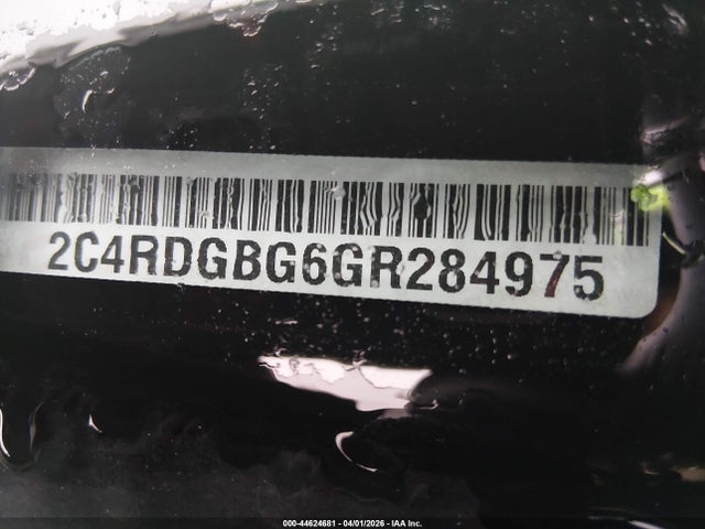 Aukcja sprzedaży 2016 Dodge Grand Caravan Se, vin: 2C4RDGBG6GR284975, numer aukcji: 44624681