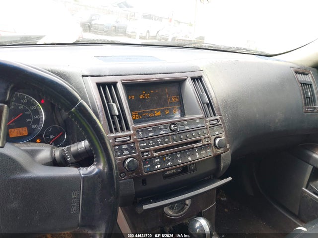 2004 Infiniti Fx35 მანქანა იყიდება აუქციონზე, vin: JNRAS08W74X220174, აუქციონის ნომერი: 44624700