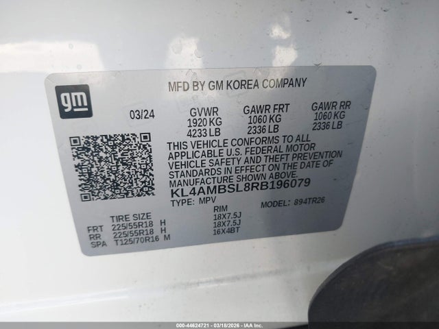 2024 BUICK ENCORE GX KL4AMBSL8RB196079 Photo 8
