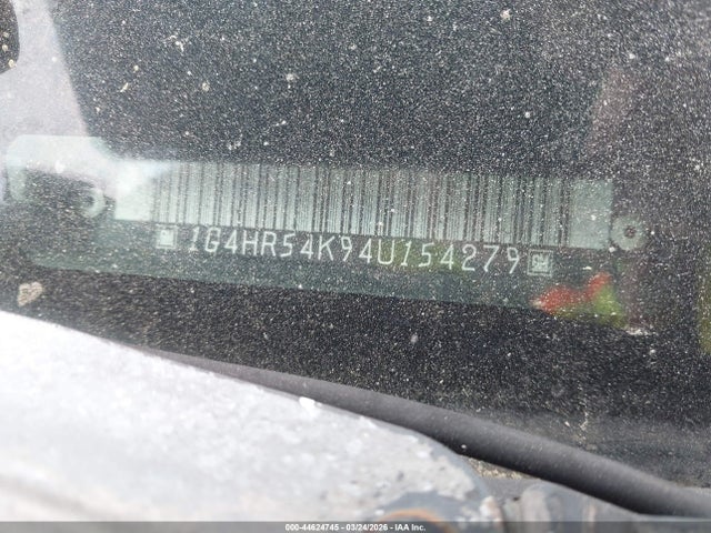Продажа на аукционе авто 2004 Buick Lesabre Limited, vin: 1G4HR54K94U154279, номер лота: 44624745