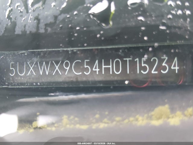 5UXWX9C54H0T15234 BMW X3 Xdrive28i