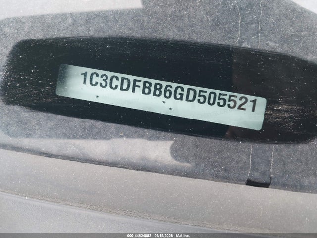 Aukcja sprzedaży 2016 Dodge Dart Sxt, vin: 1C3CDFBB6GD505521, numer aukcji: 44624882