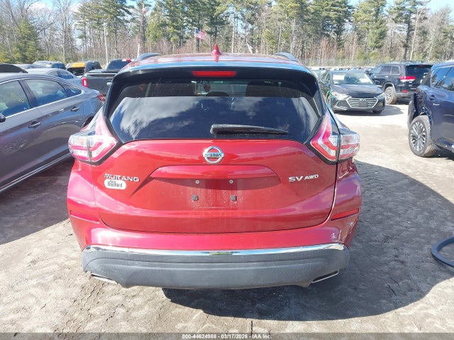 5N1AZ2MH4JN119532 Nissan MURANO SV