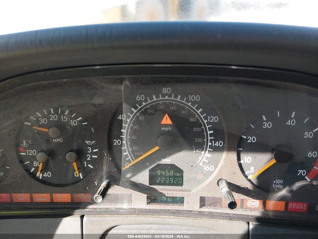 Aukcja sprzedaży 1999 Mercedes-benz S 420, vin: WDBGA43G1XA432028, numer aukcji: 44625053