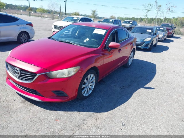 2015 Mazda Mazda6 I Touring მანქანა იყიდება აუქციონზე, vin: JM1GJ1V55F1202860, აუქციონის ნომერი: 44625069