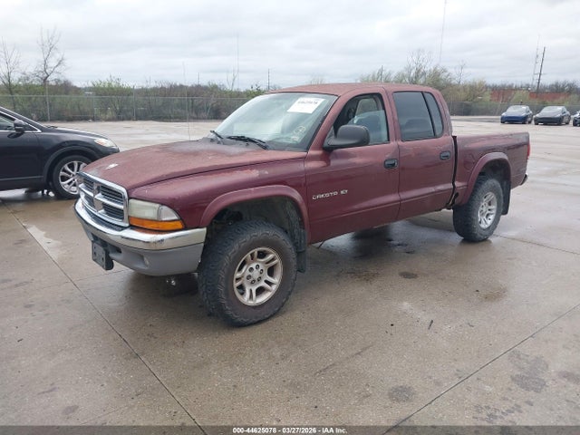 2002 Dodge Dakota Slt მანქანა იყიდება აუქციონზე, vin: 1B7HG48N02S559660, აუქციონის ნომერი: 44625078
