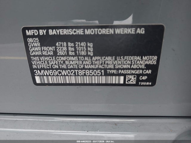 3MW69CW02T8F85051 BMW 330i Na