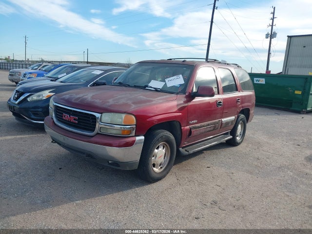 44625362 :رقم المزاد ، 1GKEC13Z22J283340 vin ، 2002 Gmc Yukon Slt مزاد بيع