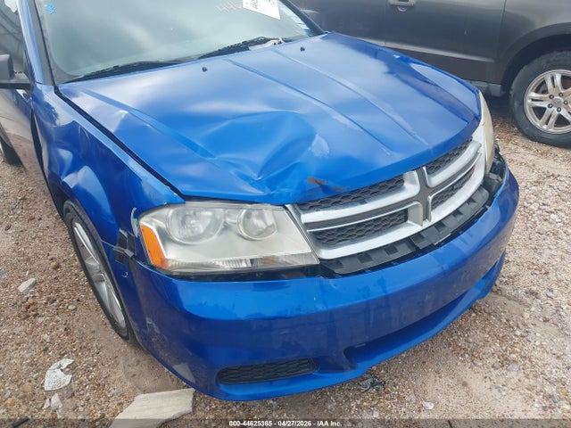 44625385 :رقم المزاد ، 1C3CDZAG9CN255761 vin ، 2012 Dodge Avenger Se مزاد بيع