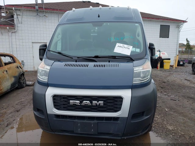 44625436 :رقم المزاد ، 3C6URVJG9KE558009 vin ، 2019 Ram Promaster 3500 Cargo Van High Roof 159 Wb Ext مزاد بيع