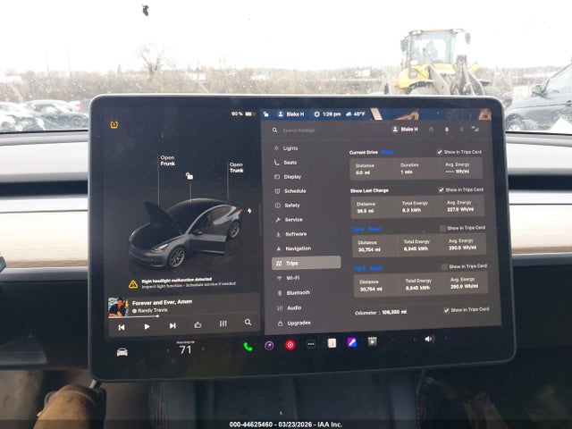 Aukcja sprzedaży 2022 Tesla Model 3 Long Range Dual Motor All-wheel Drive, vin: 5YJ3E1EB5NF256609, numer aukcji: 44625460