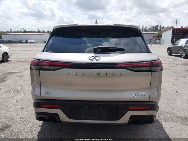 Aukcja sprzedaży 2025 Infiniti Qx60 Luxe Awd, vin: 5N1AL1FS5SC357794, numer aukcji: 44625506