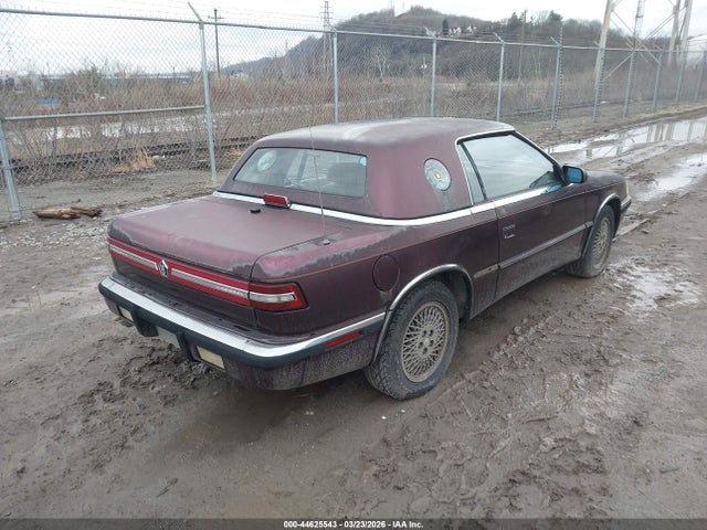 Aukcja sprzedaży 1989 Chrysler Tc By Maserati, vin: ZC2FP1104KB203047, numer aukcji: 44625543