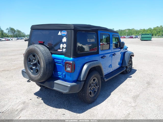2024 Jeep Wrangler 4-door Sport 4x4 მანქანა იყიდება აუქციონზე, vin: 1C4PJXDN4RW109369, აუქციონის ნომერი: 44625692