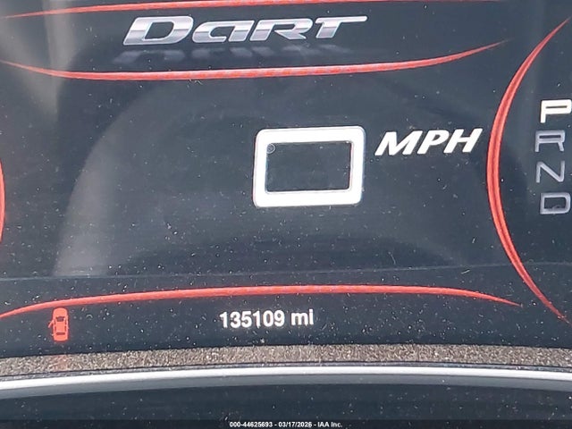 44625693 :رقم المزاد ، 1C3CDFCH7DD317248 vin ، 2013 Dodge Dart Limited مزاد بيع