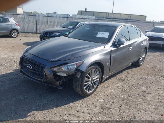2020 Infiniti Q50 Luxe მანქანა იყიდება აუქციონზე, vin: JN1EV7AP2LM205119, აუქციონის ნომერი: 44625745