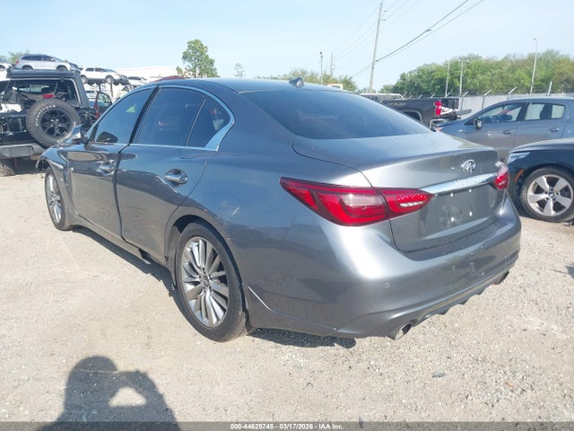 2020 Infiniti Q50 Luxe მანქანა იყიდება აუქციონზე, vin: JN1EV7AP2LM205119, აუქციონის ნომერი: 44625745