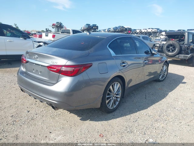 2020 Infiniti Q50 Luxe მანქანა იყიდება აუქციონზე, vin: JN1EV7AP2LM205119, აუქციონის ნომერი: 44625745