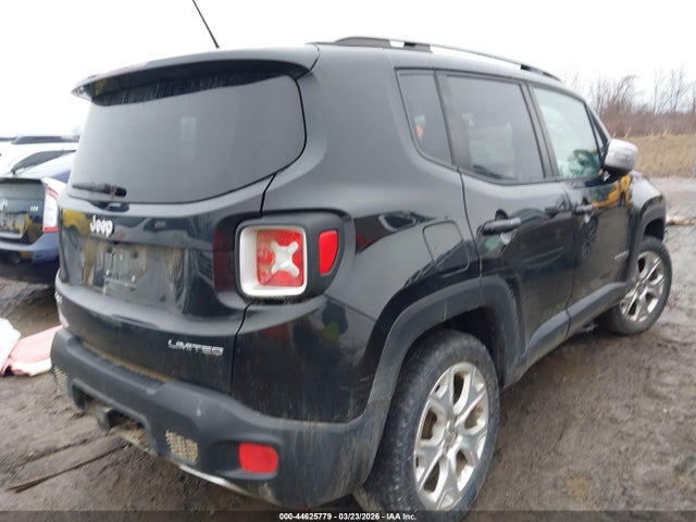 2016 Jeep Renegade Limited მანქანა იყიდება აუქციონზე, vin: ZACCJBDT9GPD41833, აუქციონის ნომერი: 44625779