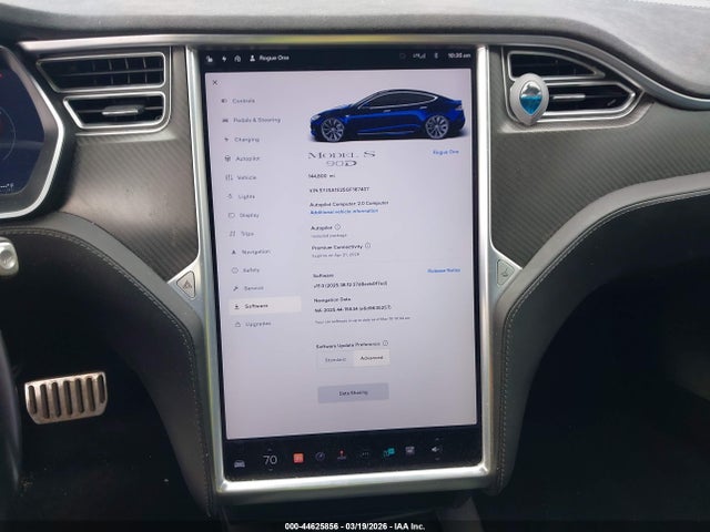 Aukcja sprzedaży 2016 Tesla Model S 60d/70d/75d/85d/90d, vin: 5YJSA1E25GF167407, numer aukcji: 44625856