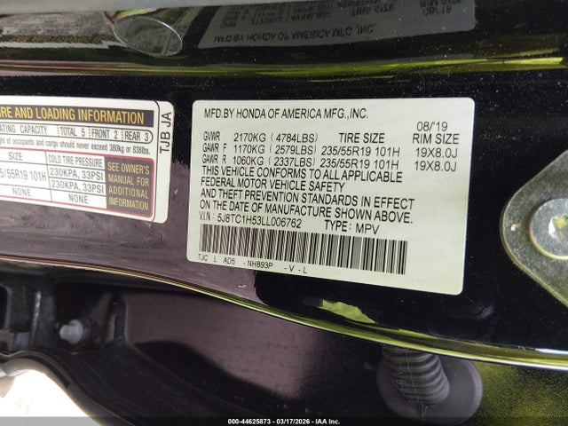 2020 ACURA RDX 5J8TC1H53LL006762 Photo 8