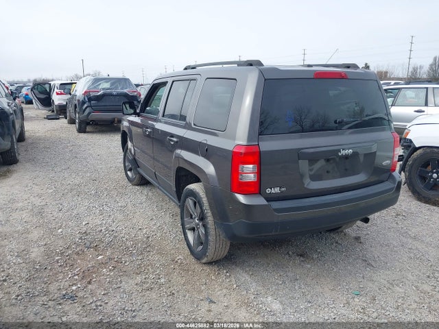 2015 Jeep Patriot High Altitude Edition მანქანა იყიდება აუქციონზე, vin: 1C4NJPFA4FD335145, აუქციონის ნომერი: 44625882