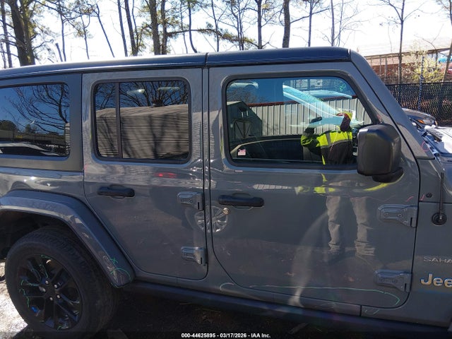 2023 Jeep Wrangler 4xe Sahara 4x4 მანქანა იყიდება აუქციონზე, vin: 1C4JJXP61PW519697, აუქციონის ნომერი: 44625895