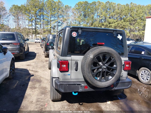 2023 Jeep Wrangler 4xe Sahara 4x4 მანქანა იყიდება აუქციონზე, vin: 1C4JJXP61PW519697, აუქციონის ნომერი: 44625895