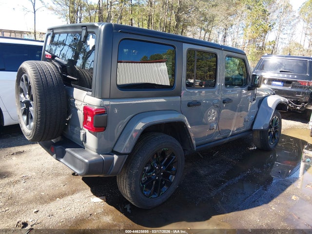 2023 Jeep Wrangler 4xe Sahara 4x4 მანქანა იყიდება აუქციონზე, vin: 1C4JJXP61PW519697, აუქციონის ნომერი: 44625895