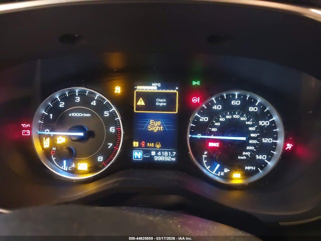 44625959 :رقم المزاد ، 4S4WMAPD1N3411146 vin ، 2022 Subaru Ascent Limited مزاد بيع