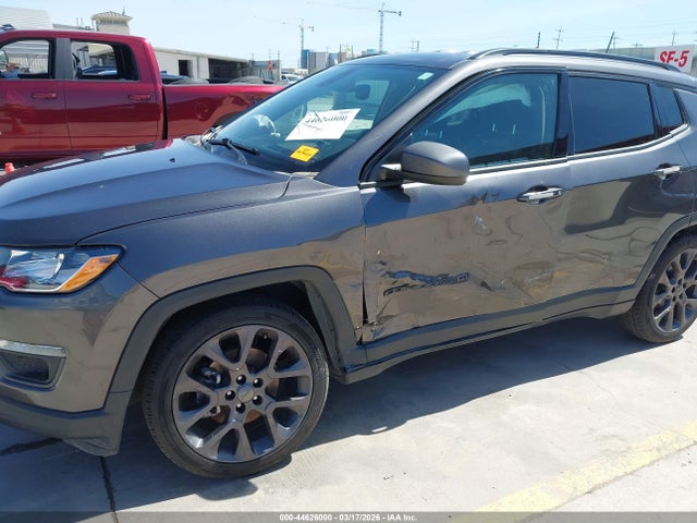 2021 Jeep Compass 80th Anniversary Fwd მანქანა იყიდება აუქციონზე, vin: 3C4NJCEB5MT522842, აუქციონის ნომერი: 44626000
