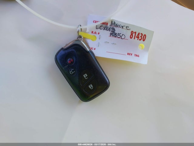 Aukcja sprzedaży 2010 Lexus Rx 350, vin: 2T2ZK1BAXAC010857, numer aukcji: 44626026