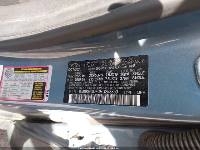 KM8KNDDF3RU253850 Hyundai Ioniq 5 Sel