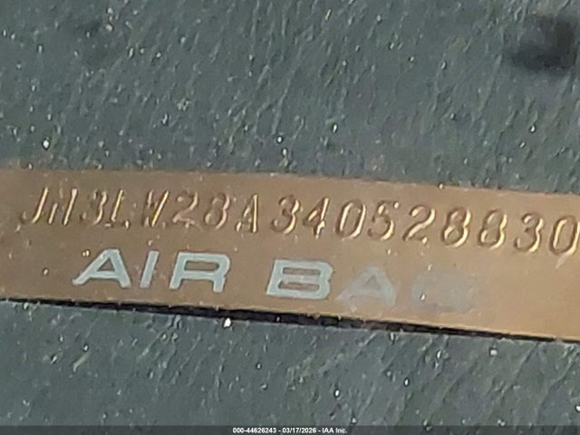 44626243 :رقم المزاد ، JM3LW28A340528830 vin ، 2004 Mazda Mpv Lx مزاد بيع