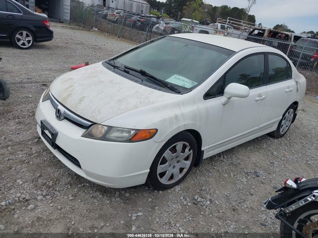 44626335 :رقم المزاد ، 1HGFA16598L119659 vin ، 2008 Honda Civic Lx مزاد بيع