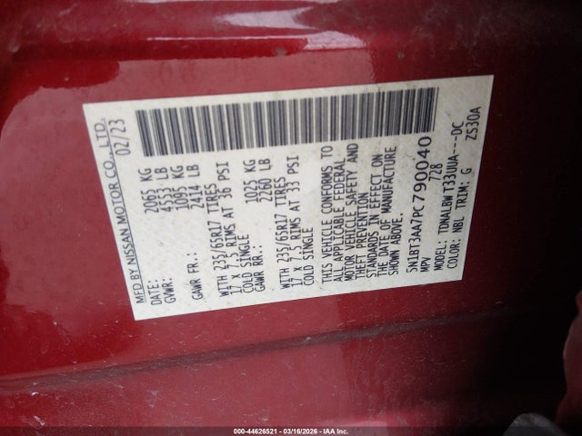 2023 NISSAN ROGUE 5N1BT3AA7PC790040 Photo 8