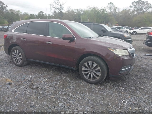 Auction sale of the 2015 Acura Mdx Technology Package, vin: 5FRYD3H4XFB012147, lot number: 44626550