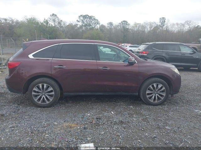 Aukcja sprzedaży 2015 Acura Mdx Technology Package, vin: 5FRYD3H4XFB012147, numer aukcji: 44626550
