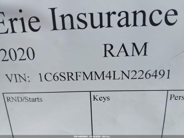 2020 RAM 1500 1C6SRFMM4LN226491 Photo 8