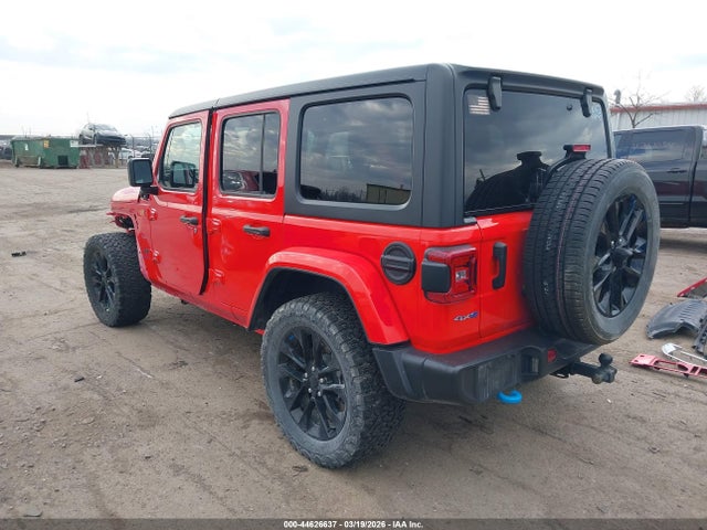 Продажа на аукционе авто 2023 Jeep Wrangler 4xe Sahara 4x4, vin: 1C4JJXP66PW513765, номер лота: 44626637