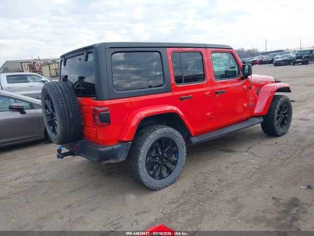 Продажа на аукционе авто 2023 Jeep Wrangler 4xe Sahara 4x4, vin: 1C4JJXP66PW513765, номер лота: 44626637