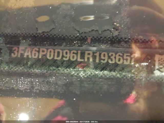 Продажа на аукционе авто 2020 Ford Fusion Titanium, vin: 3FA6P0D96LR193652, номер лота: 44626644