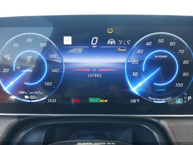 44626709 :رقم المزاد ، W1KCG2EBXPA042832 vin ، 2023 Mercedes-benz Eqs 450 4matic مزاد بيع