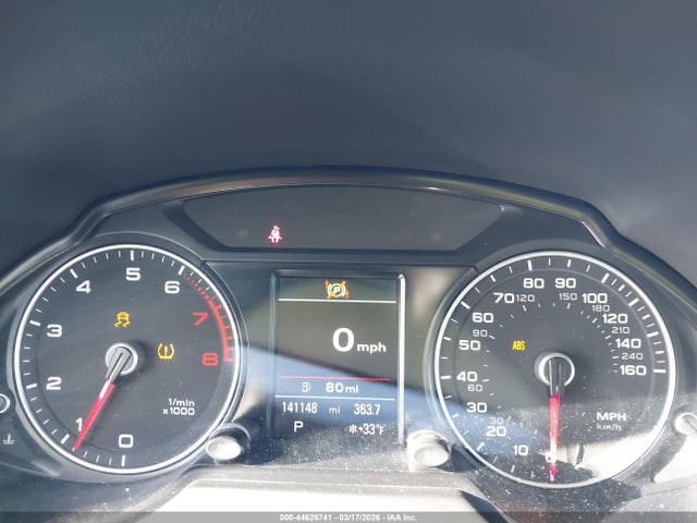 2017 Audi Q5 2.0t Premium მანქანა იყიდება აუქციონზე, vin: WA1C2AFP1HA078501, აუქციონის ნომერი: 44626741