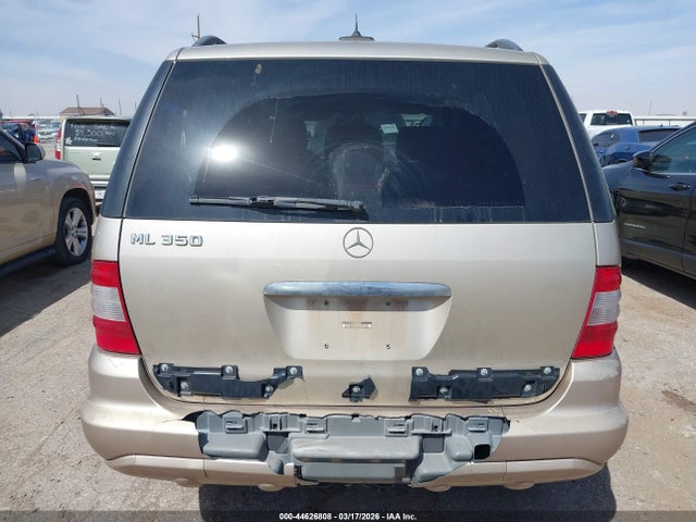 2005 Mercedes-benz Ml 350 4matic მანქანა იყიდება აუქციონზე, vin: 4JGAB57E65A546828, აუქციონის ნომერი: 44626808
